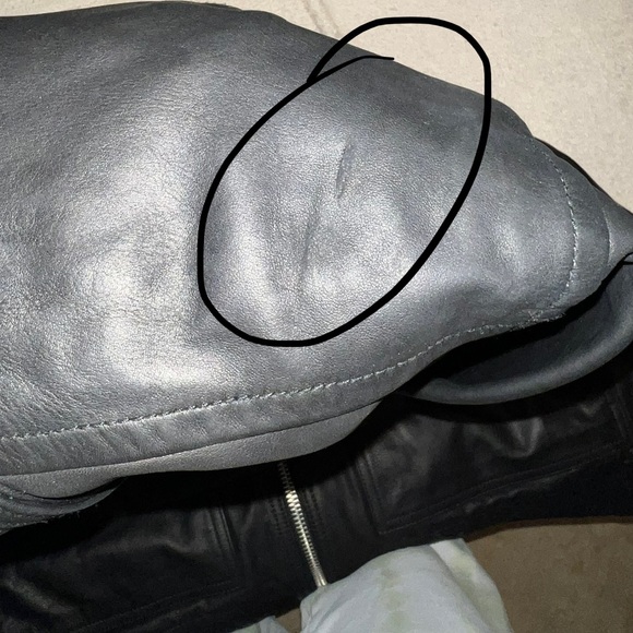 Madewell Leather Bomber Jacket - Picture 5 of 7